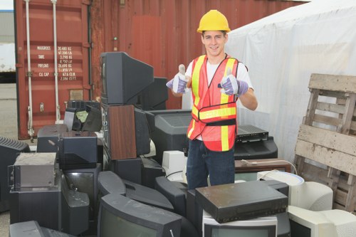 Residents responsibly disposing of old furniture in Paddington