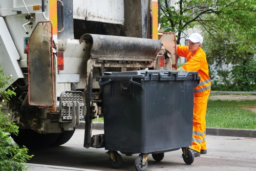 Clean and safe construction site after waste clearance